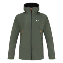 Salewa Wander-Winterjacke Fanes 2in1 Powertex (2-Lagen-Jacke, wasserdicht) thymegrün Herren
